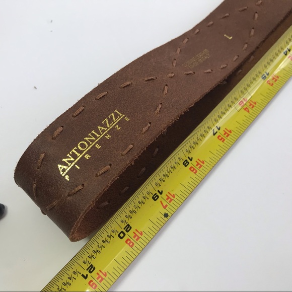 ANTONIAZZI FERENZE suede belt like NEW - Picture 13 of 14